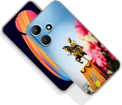 Mitvaa Back Cover for Infinix Hot 30i(Multicolor, Dual Protection, Silicon, Pack of: 1)
