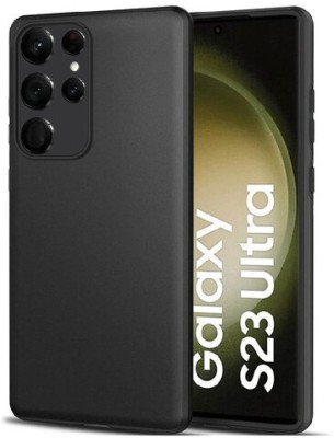 AKSP Back Cover for Samsung Galaxy S23 Ultra Slim Fit Protective Design(Black, Dual Protection, Pack of: 1)