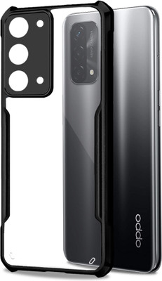 Flipkart SmartBuy Back Cover for Oppo A74 5G(Transparent, Grip Case, Pack of: 1)