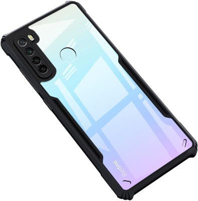 SRT Back Cover for Mi Redmi Note 8(Black, Pack of: 1)