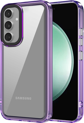 GLOBAL NOMAD Back Cover for Samsung Galaxy S24 FE 5G(Purple, Grip Case, Pack of: 1)