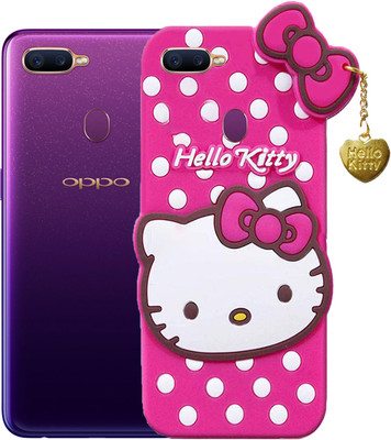 SMARTPOCKET Back Cover for OPPO F9 Pro(Pink, 3D Case, Pack of: 1)