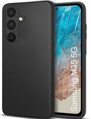 Celltown Back Cover for Samsung Galaxy M35 5G-p1(Black, Camera Bump Protector, Pack of: 1)