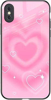 QRIOH Back Cover for Apple iPhone XS Max(Pink, Grip Case, Pack of: 1)