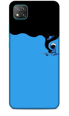 SmashItUp Back Cover for POCOC3 Cartoon / Space / Universe(Multicolor, Hard Case, Pack of: 1)