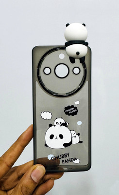 Charvi Collection Ltd Back Cover for Realme 11 Pro Plus 5G(Black, Grey, 3D Case, Pack of: 1)