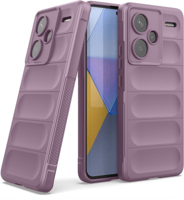 GLOBAL NOMAD Back Cover for Mi Redmi Note 13 Pro Plus 5G(Purple, 3D Case, Silicon, Pack of: 1)