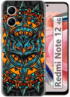 Nainz Back Cover for Redmi Note 12, Redmi Note 12 4G(Multicolor, Grip Case, Silicon, Pack of: 1)