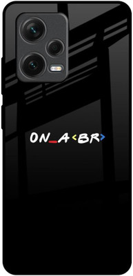 Hocopoco Back Cover for Redmi Note 12 Pro 5G(Black, Grip Case, Pack of: 1)