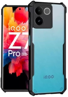 Sciforce Back Cover for Vivo T2 Pro 5G, IQ00 Z7 Pro 5G, ip4(Transparent, Black, Shock Proof, Pack of: 1)