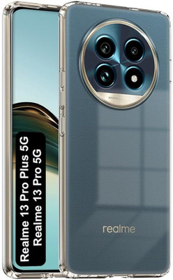 CASEVIBE Back Cover for realme 13 Pro 5G, realme 13 Pro Plus 5G(Transparent, Flexible, Pack of: 1)