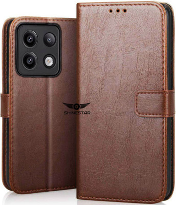 SHINESTAR. Back Cover for Redmi Note 13 Pro 5G(Brown, Pack of: 1)