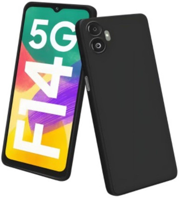 Mobile Case Cover Back Cover for SAMSUNG Galaxy F14 5G(Black, Shock Proof, Silicon, Pack of: 1)
