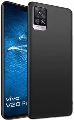 AB PRIME Back Cover for vivo V20 Pro 5G, vivo V20 Pro(Black, Shock Proof, Silicon, Pack of: 1)