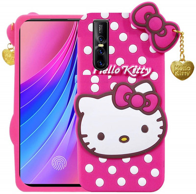 Fastship Back Cover for Vivo V15 Pro(Pink, Flexible, Silicon, Pack of: 1)