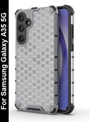 TESPARK Back Cover for Samsung Galaxy A35 5G(White, Dual Protection, Pack of: 1)