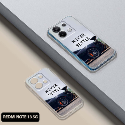 Retroart Back Cover for REDMI Note 13 5G(Multicolor, Dual Protection, Silicon, Pack of: 1)