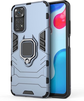 OneLike Bumper Case for Xiaomi Redmi Note 11 4G(Blue, Rugged Armor, Pack of: 1)