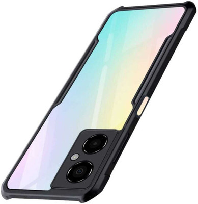Micvir Back Cover for Poco M4 5G(Transparent, Black, Shock Proof, Pack of: 1)