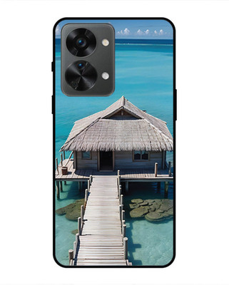 leeon Back Cover for oneplus nord 2t 5g(Black, Dual Protection, Pack of: 1)