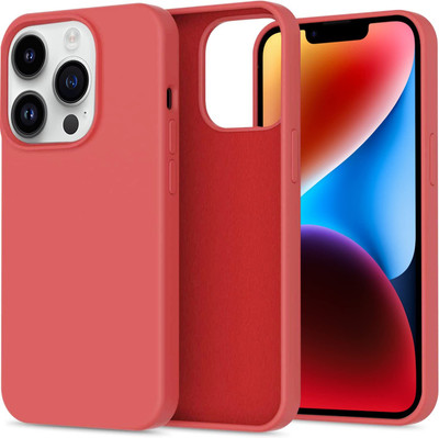 fi-yonity Back Cover for Apple iPhone 15 Pro Max(Red, Flexible, Pack of: 1)