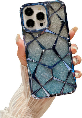 Rance Back Cover for Apple iphone 15 Pro(Blue, Flexible, Silicon, Pack of: 1)