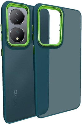 Artistque Back Cover for Vivo Y100 5G(Green, Matte Finish, Pack of: 1)