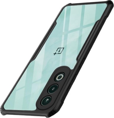 Micvir Back Cover for OnePlus Nord CE 4 5G(Transparent, Black, Shock Proof, Pack of: 1)