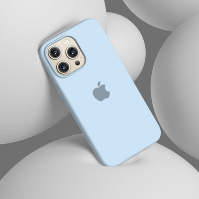 FABULANE Back Cover for iPhone 14 Pro Max(Blue, Shock Proof, Silicon, Pack of: 1)