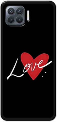 NDCOM Back Cover for OPPO F17 PRO Love Heart Printed(Multicolor, Hard Case, Pack of: 1)