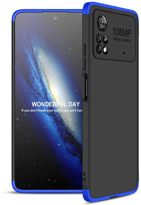 LILLIPUT Back Cover for Poco X4 Pro 5G(Blue, Pack of: 1)