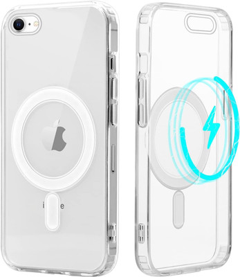 MobiSpiff Back Cover for Apple iPhone 8(Transparent, Charging Case, Pack of: 1)