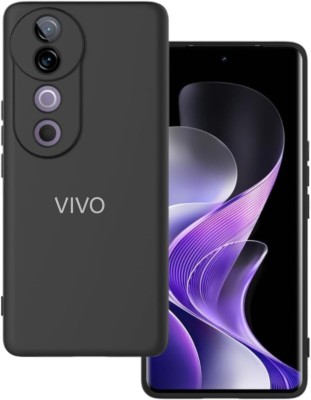 Rlab Back Cover for VIVO V40 5G, VIVO V40 Pro 5G(Black, Shock Proof, Pack of: 1)