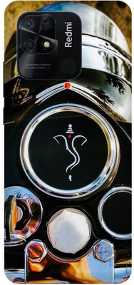 JUGGA Back Cover for REDMI 10, MZB0B6WIN, ROYAL, ENFIELD, BULLET, BIKE, GANESHJI(Black, Hard Case, Pack of: 1)