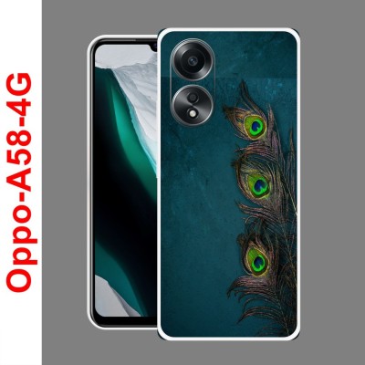 Yuphoria Back Cover for Oppo A58 4G(Multicolor, Silicon)