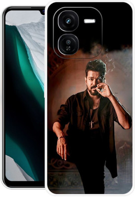 VS PRINT LINK Back Cover for IQOO Z9x 5G,I2219, VIJAY THALAPATHY, ACTOR, SOUTHHERO, TELUGUSTAR(Black, Flexible, Silicon, Pack of: 1)