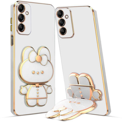 ankSONline Back Cover for Samsung Galaxy A35 5G(White, Stand, Silicon, Pack of: 1)