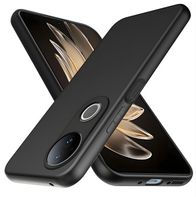 Chemforce Pouch for iQOO Z10R 5G, vivo V50 5G, Ca6(Black, Pack of: 1)