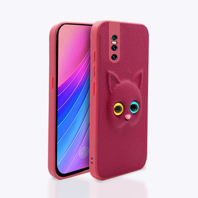 Pikkme Back Cover for Vivo V15 Pro(Pink, Grip Case, Pack of: 1)