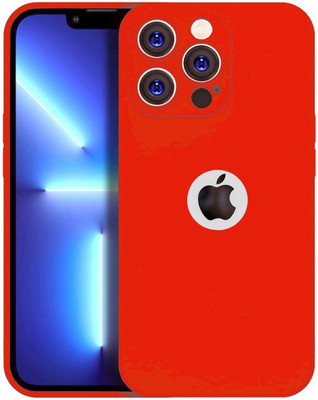 PUNAK Back Cover for Apple iPhone 11 Pro Max(Red, Camera Bump Protector, Silicon, Pack of: 1)