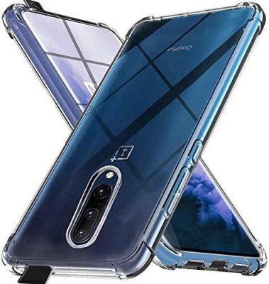 ZISXUM Back Cover for OnePlus 7T Pro(Transparent, Pack of: 1)