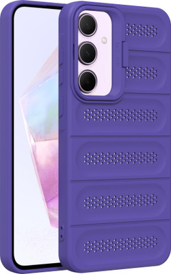 KartV Back Cover for Samsung Galaxy A35 5G, Samsung A35(Purple, Flexible, Pack of: 1)
