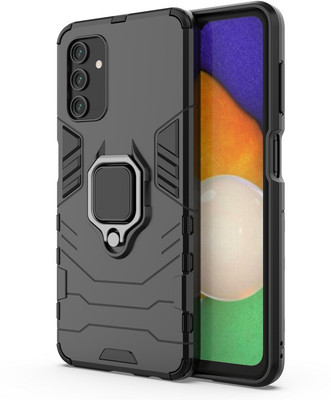 Glaslux Back Cover for Samsung Galaxy A13 5G / 4G / A04s(Black, Ring Case, Pack of: 1)