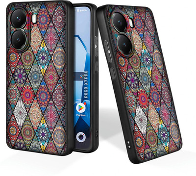 CLASSYPRINT Back Cover for Poco X7 Pro(Black)