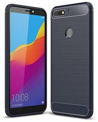 DMJHP Back Cover for Honor 7C(Black, Pack of: 1)