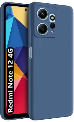 Flipkart SmartBuy Back Cover for Mi Redmi Note 12 4G(Blue, Grip Case, Pack of: 1)
