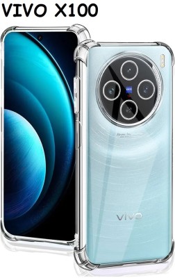 ROYALBASE Back Cover for Vivo X100 5G [bm](Transparent, Silicon, Pack of: 1)