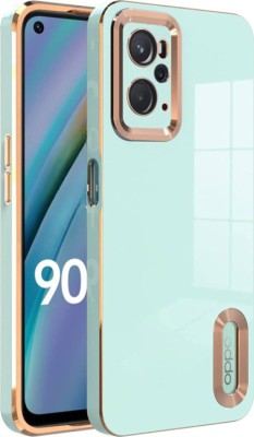 A3sprime Back Cover for Oppo K10 4G, |Soft Silicone with Drop Protective Coloured Camera Lens Protector|(Green, Camera Bump Protector, Silicon, Pack of: 1)