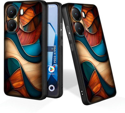 CLASSYPRINT Back Cover for Poco X7 Pro(Black)