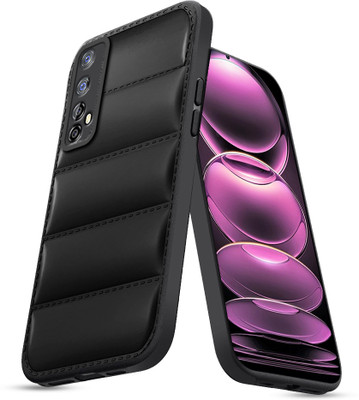 Mintzz Back Cover for Realme 7(Black, Shock Proof, Silicon, Pack of: 1)